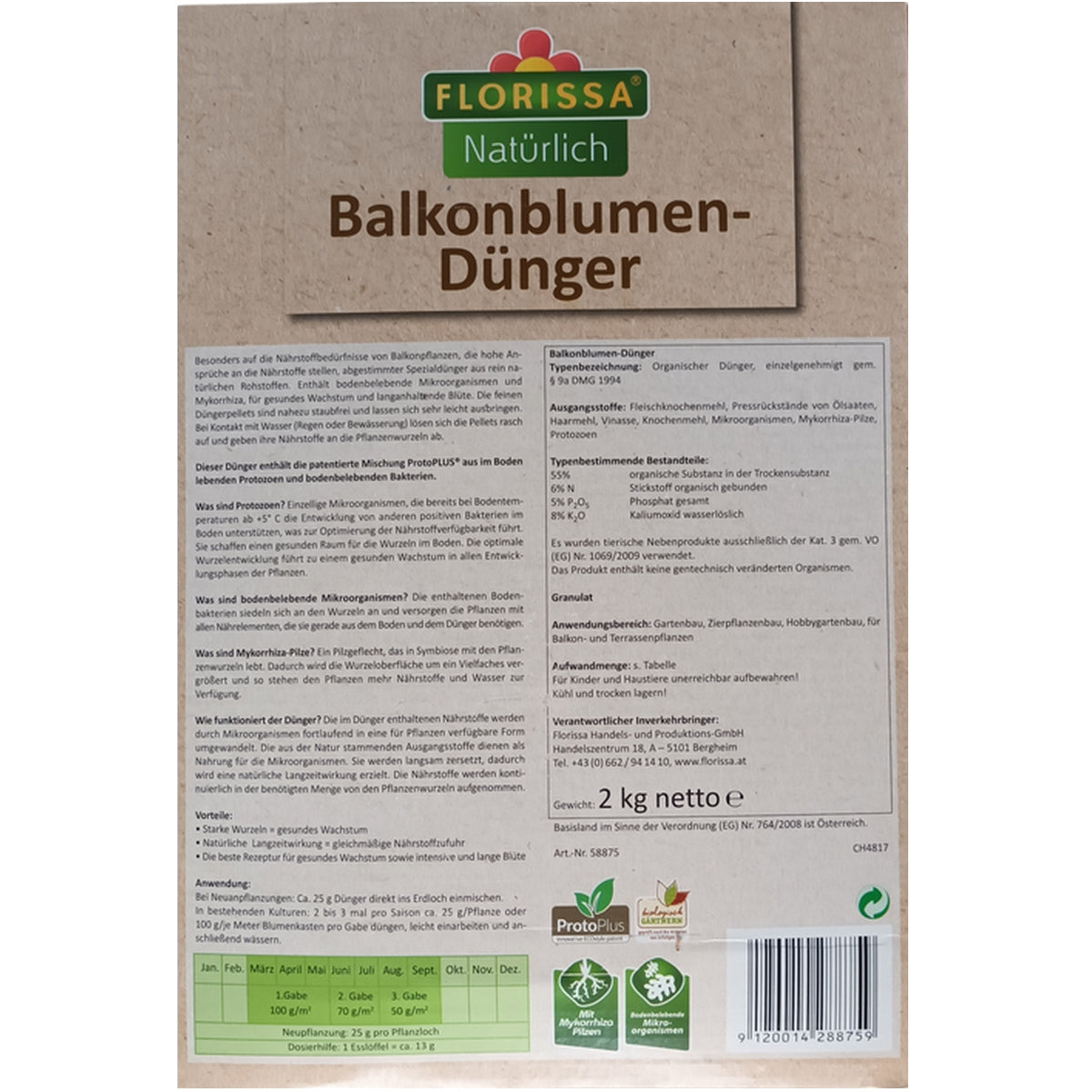 Florissa Blumendünger