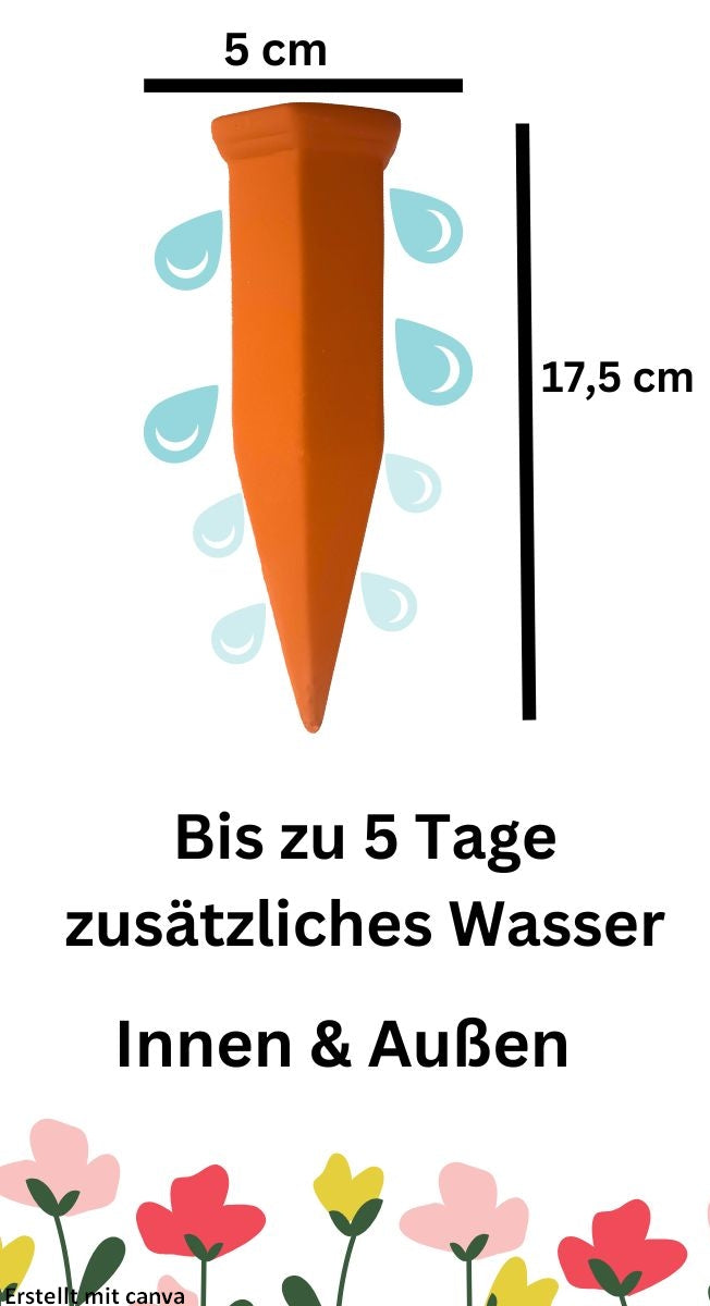 Bewässerung Tonkegel